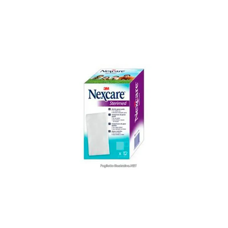 3M Sterimed Soft Gasas Estériles De Suave Tejido Sin Tejer 18X40Cm , 12 unidades
