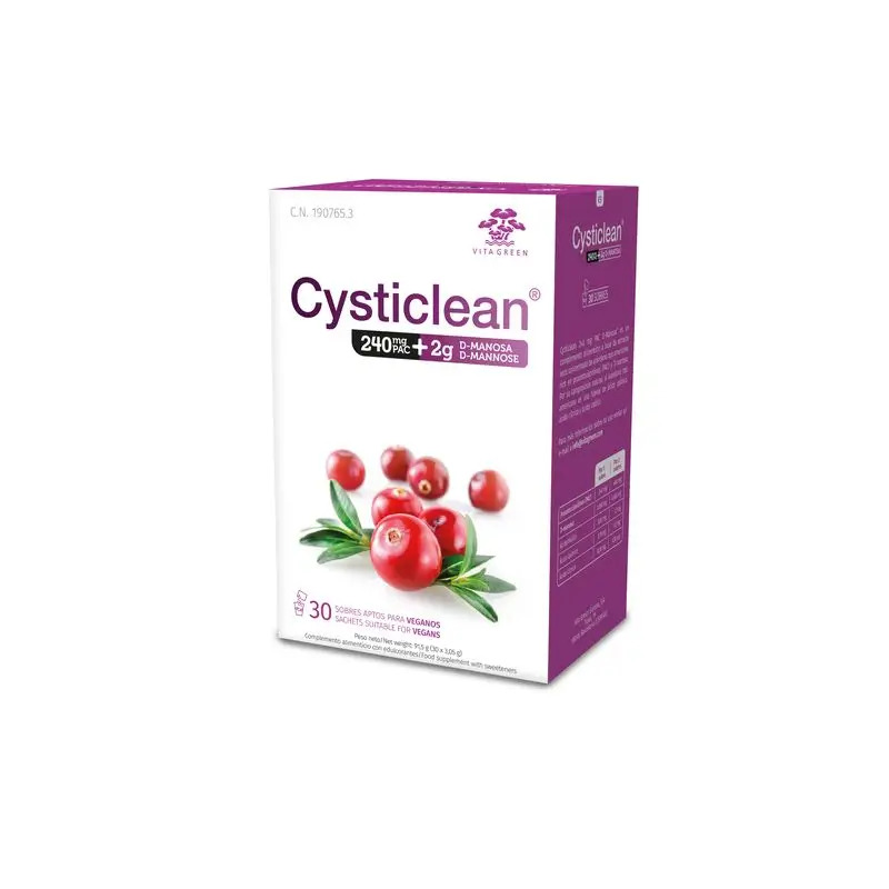 Cysticlean D-Manosa 240 Mg Pac, 30 sobres