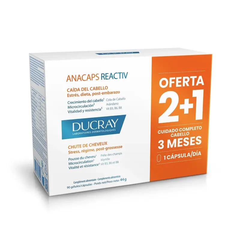 Ducray Anacaps Expert Anticaída 90 Comprimidos