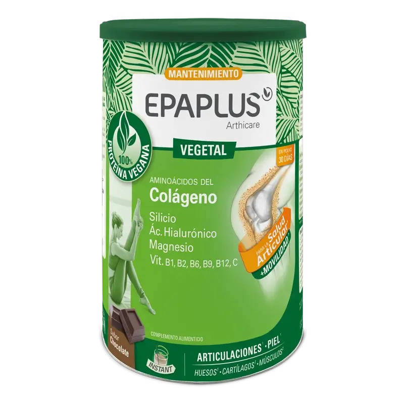 Epaplus Arthicare Colágeno Mantenimiento Vegetal Sabor Chocolate , 30 unidades