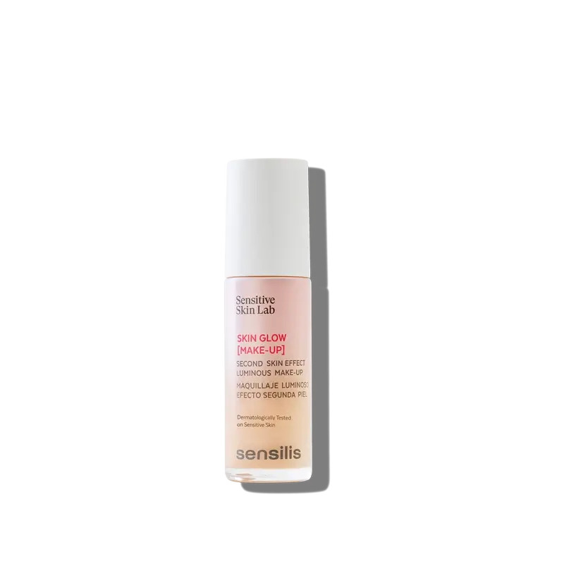 Sensilis Skin Glow Makeup Base De Maquillaje Luminosa - Tono Beige 02, 30 ml