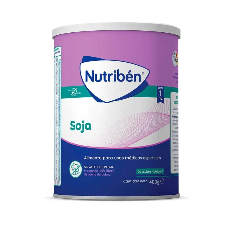 Nutribén Soja Leche hidrolizada 400 gr