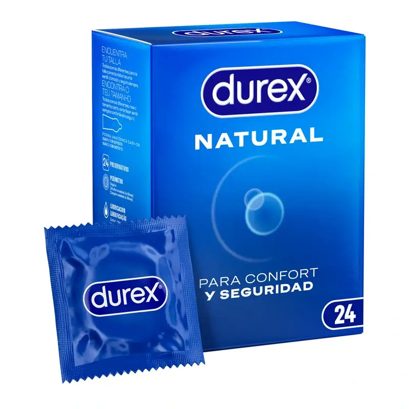 Durex Preservativos Natural Plus 24 unidades