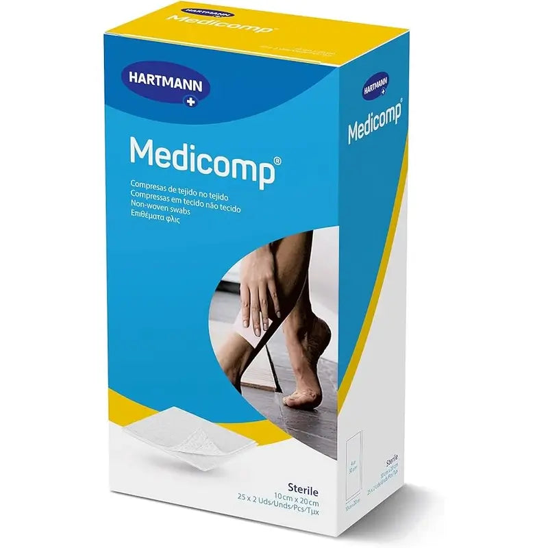Medicomp Gasa Estéril 10x20 cm 50 unidades