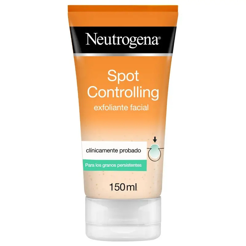 Neutrogena Spot Controlling Exfoliante Limpiador Facial, 150 ml