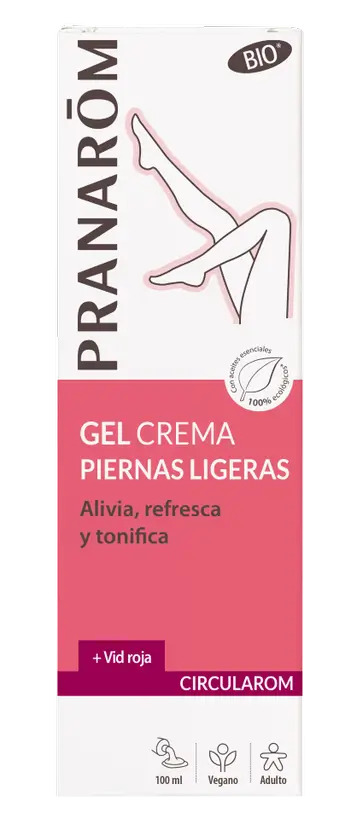 Pranarom Circularom Gel Crema Piernas Ligeras, 100ml