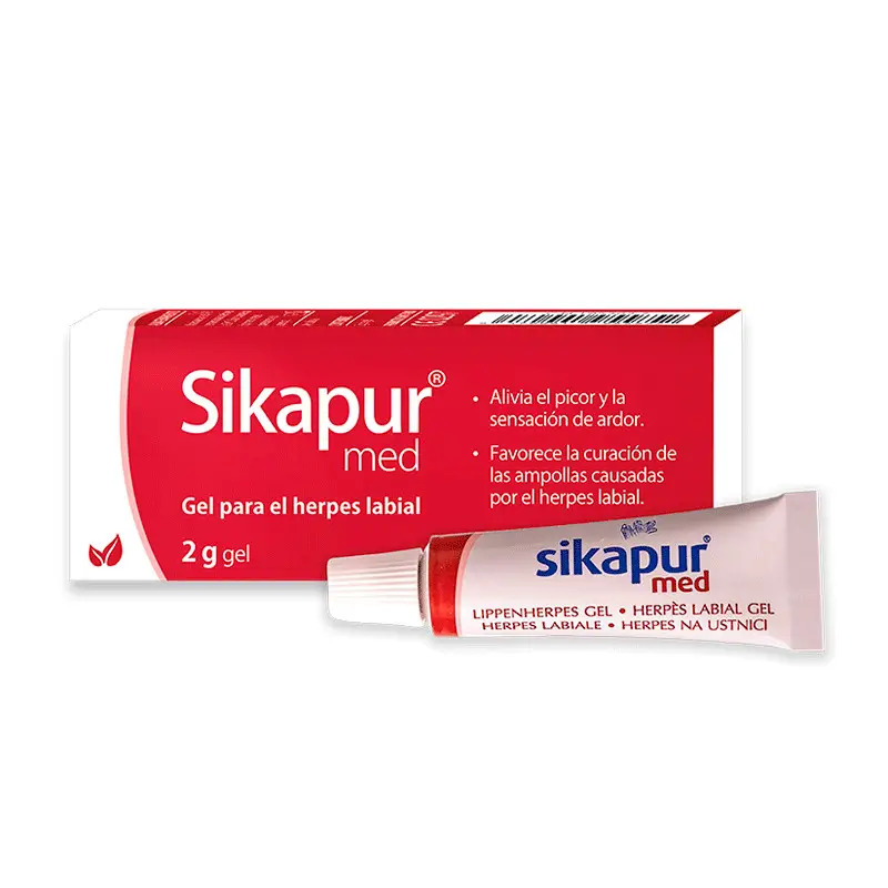 Sikapur Herpes Labial 2gr - Gel mineral para alivio del herpes labial