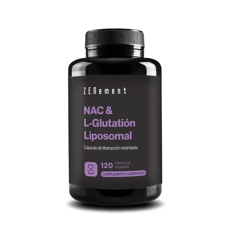 Zenement Nac & L-Glutatión Liposomal, 120 cápsulas veganas