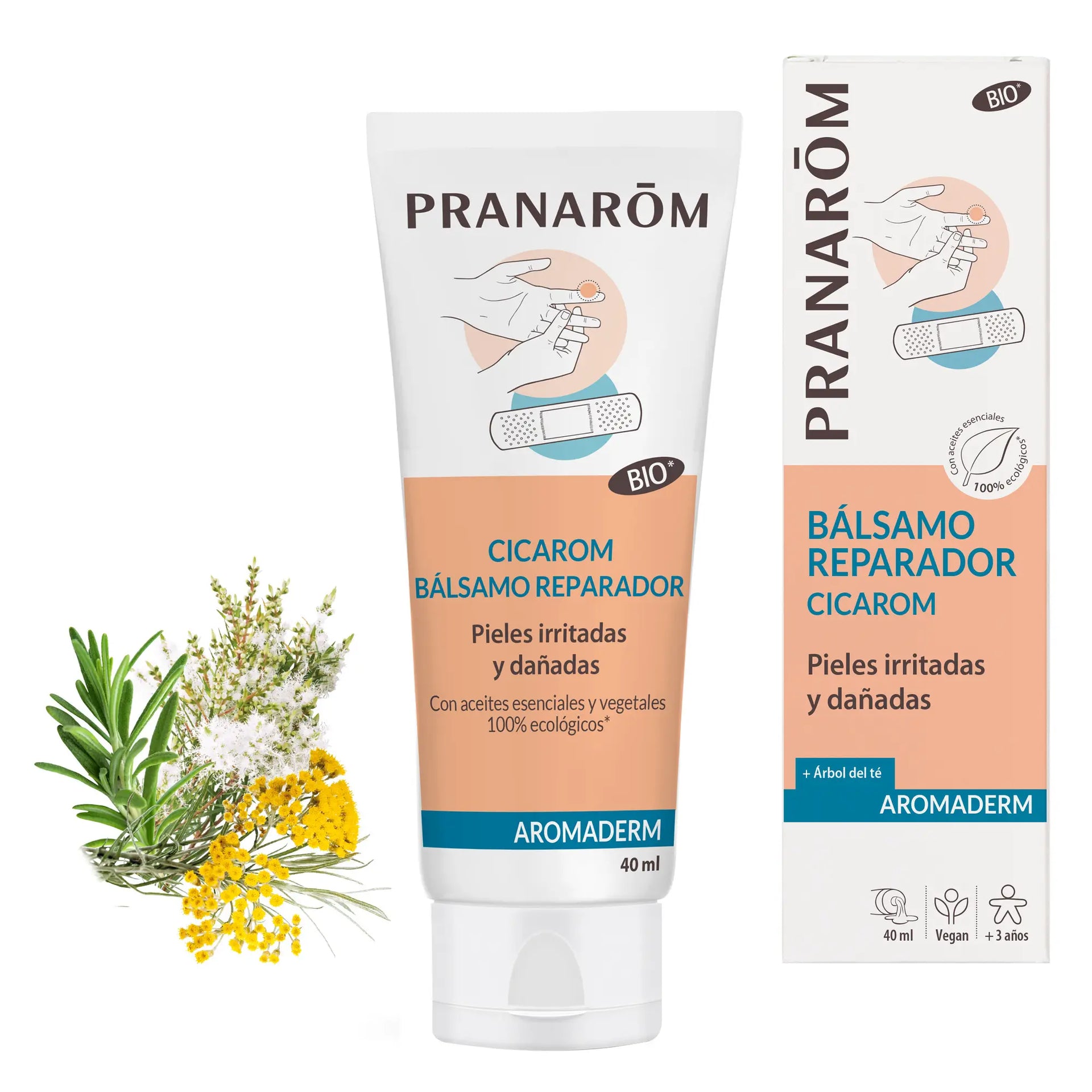 Pranarom Aromaderm Bálsamo Reparador, 40ml