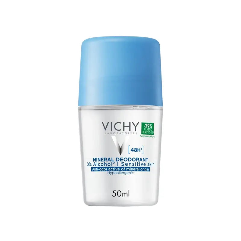 Vichy Desorodante Mineral Tolerancia Óptima 48H Roll-On 50 ml