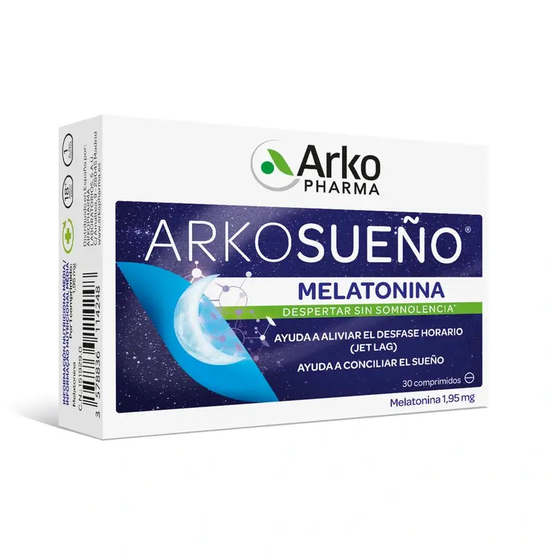 Arkopharma Arkosueño Melatonina, 30 comprimidos
