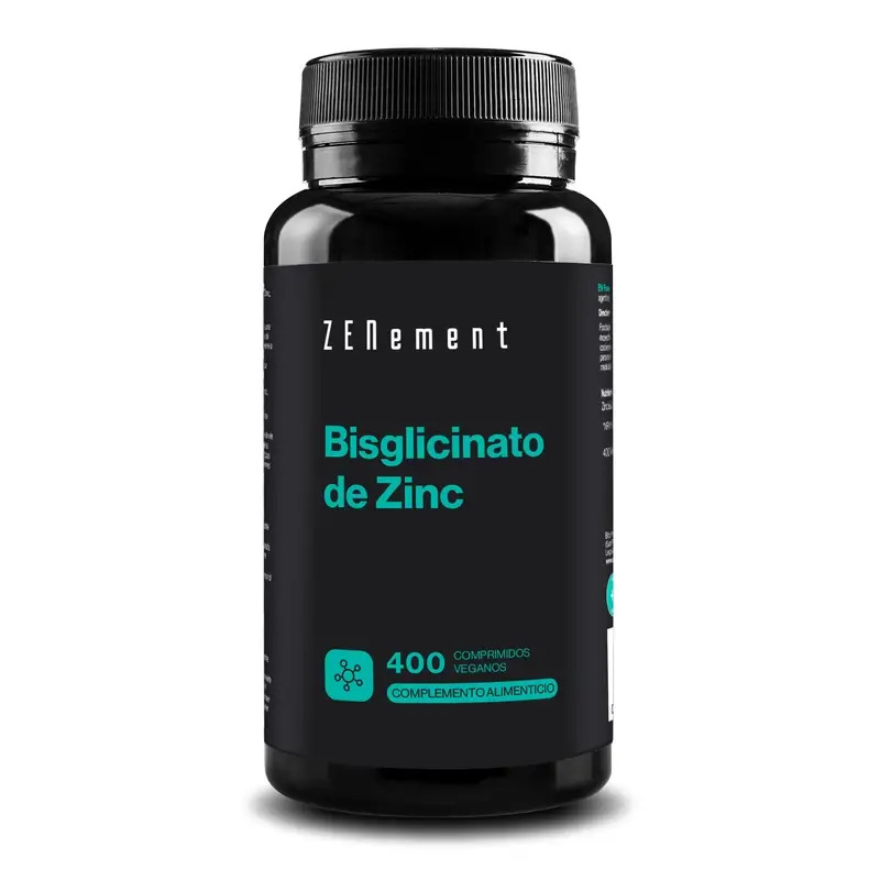 Zenement Bisglicinato De Zinc, 400 comprimidos veganos