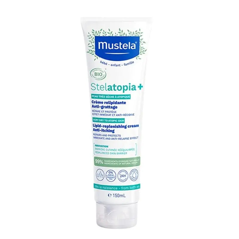 Mustela Stelatopia + Crema Relipizante, 150 Ml