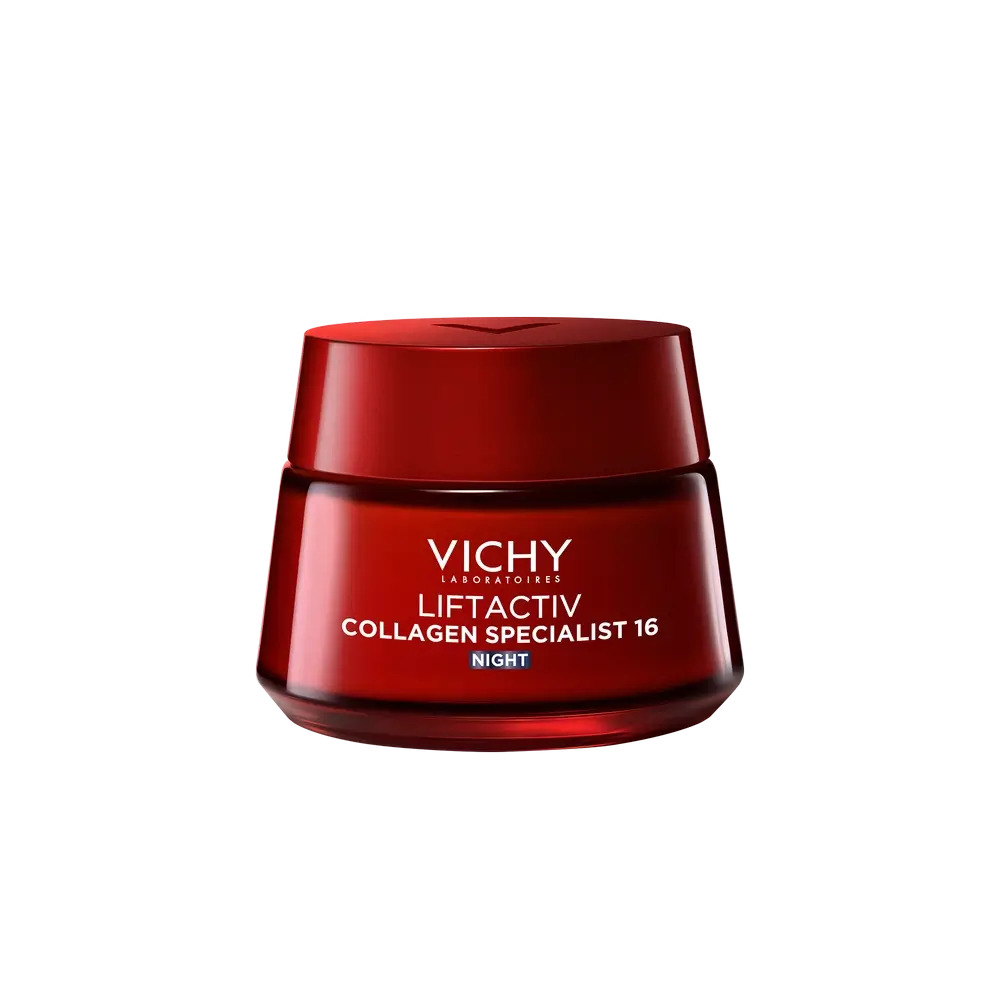 Vichy Liftactiv Collagen Specialist 16 Crema de noche, 50 ml