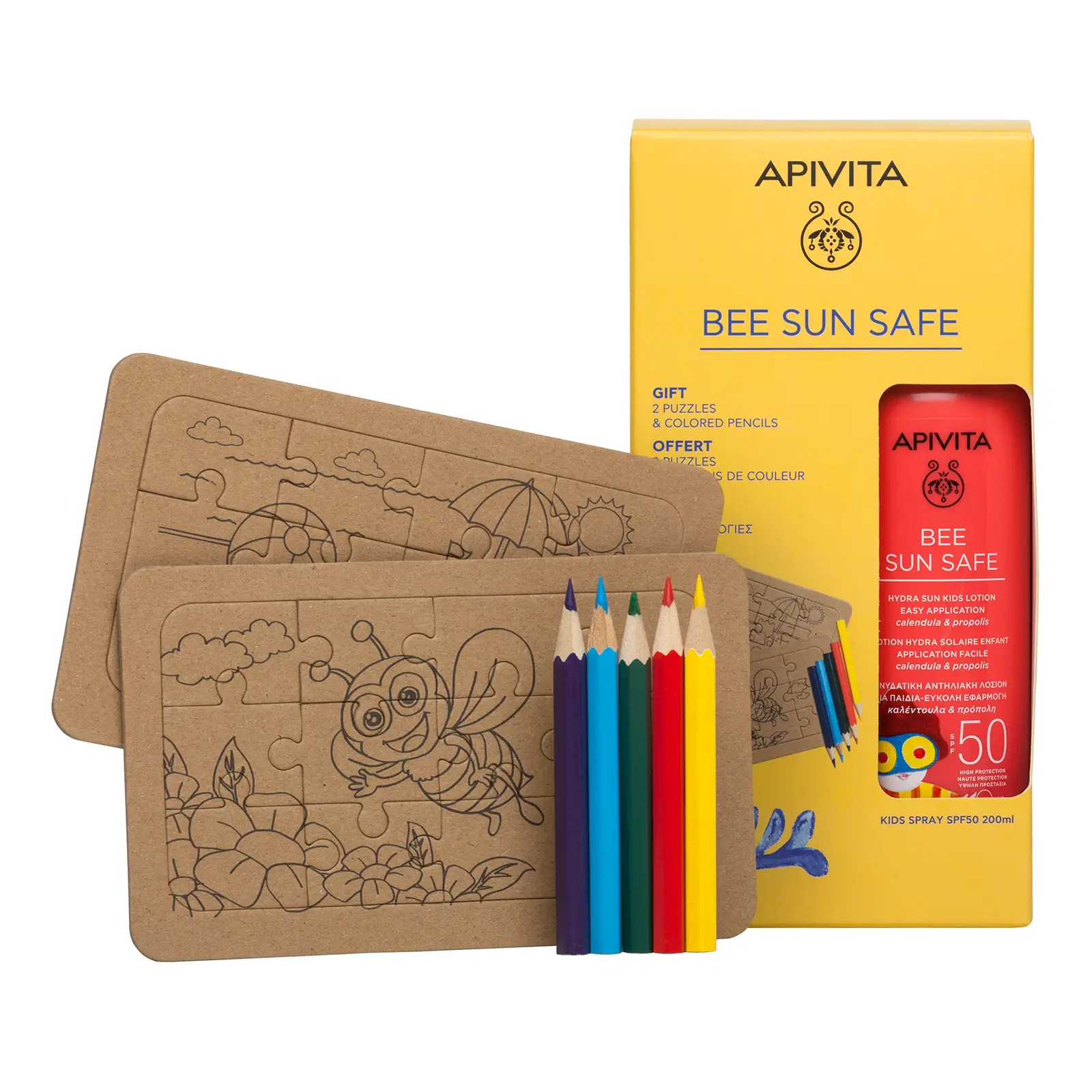 Apivita Hydra Sun Spray Solar Niños SPF50 150 ml+ REGALO
