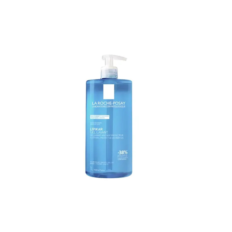 La Roche Posay Lipikar Gel De Ducha Fisiológico Apto Pieles Sensibles Y Secas , 1000 ml