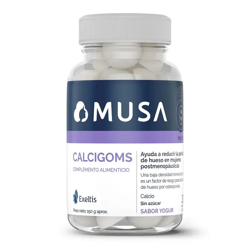 Musa Calcigoms Gominolas Clacio, 30 cápsulas