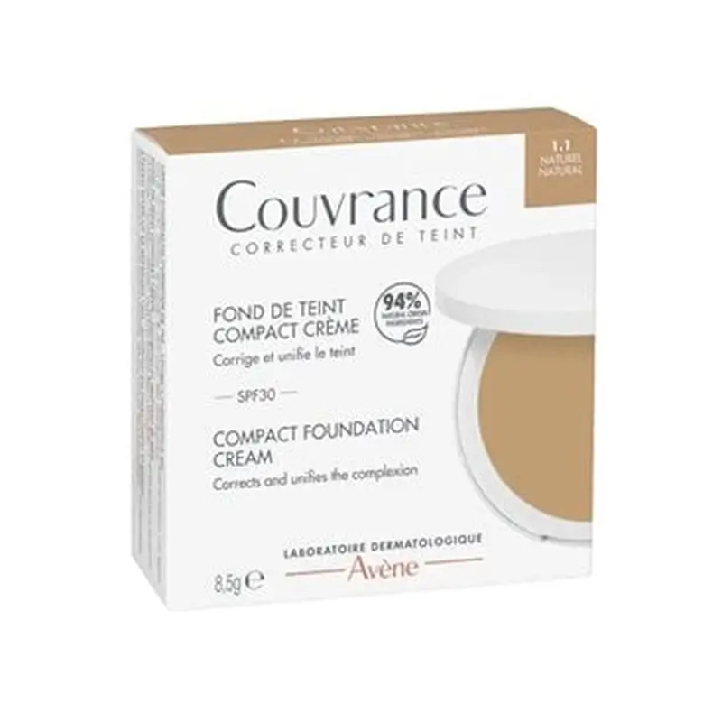 Avène Couvrance Base Compacta Natural 8.5G Av