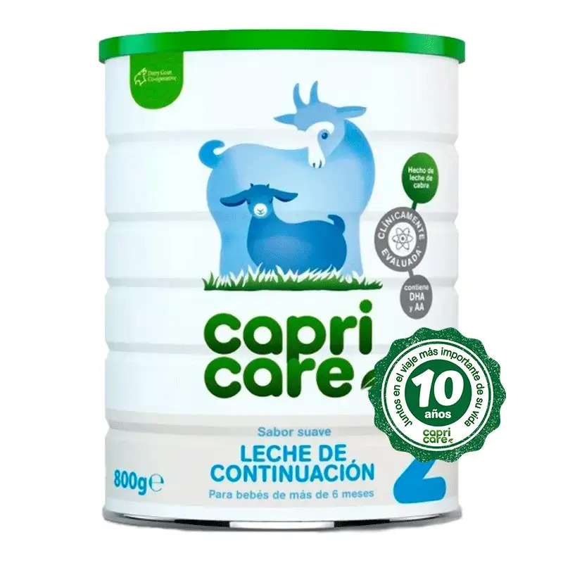 Capricare 2 Leches de Continuación, 800 gr