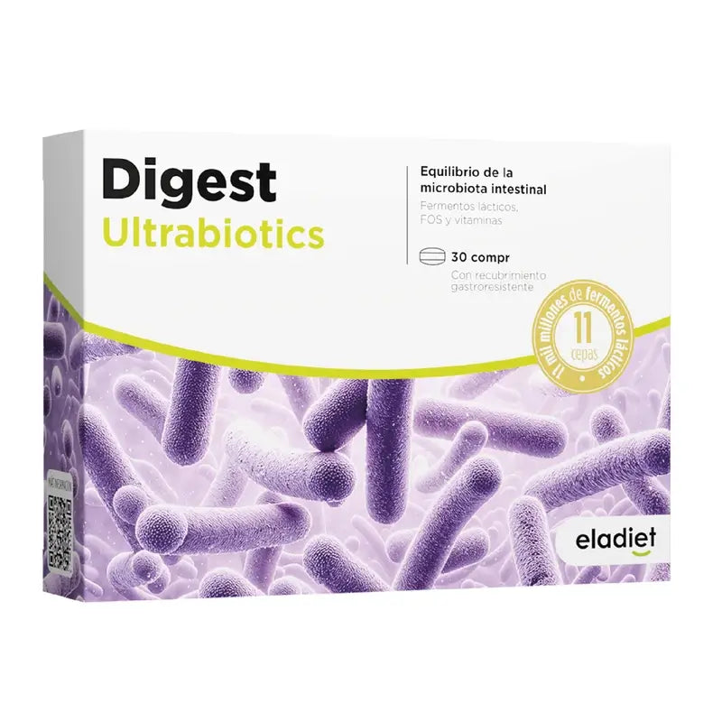 Eladiet Digest UltraBiotics, 30 comprimidos