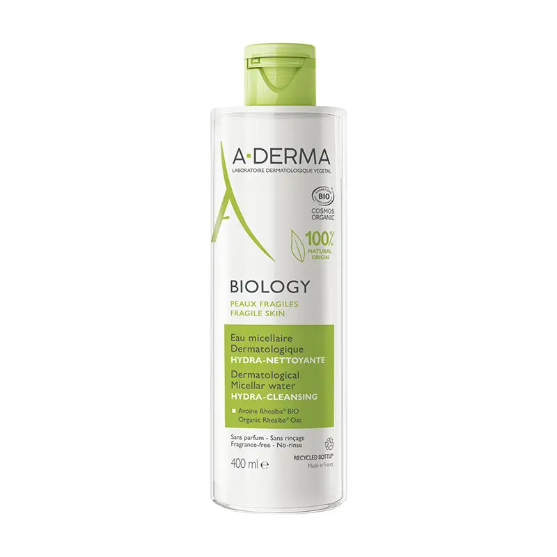A-Derma Biology Agua Micelar Dermatológica 400 ml