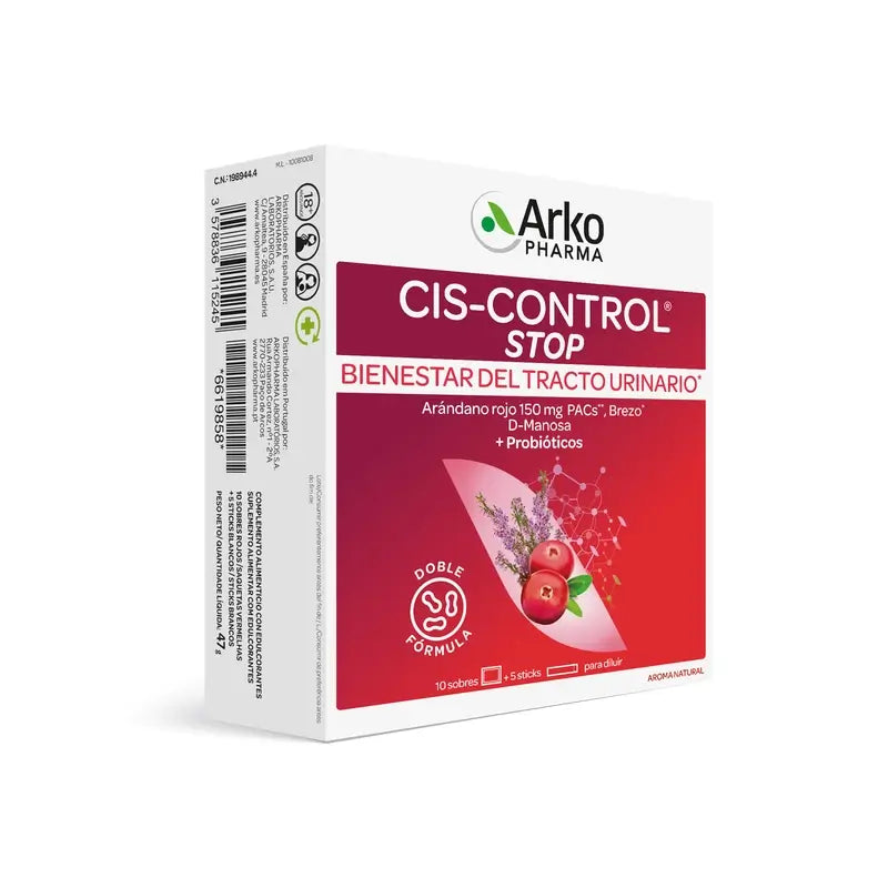 Arkopharma Cis-Control Stop, 15 sobres