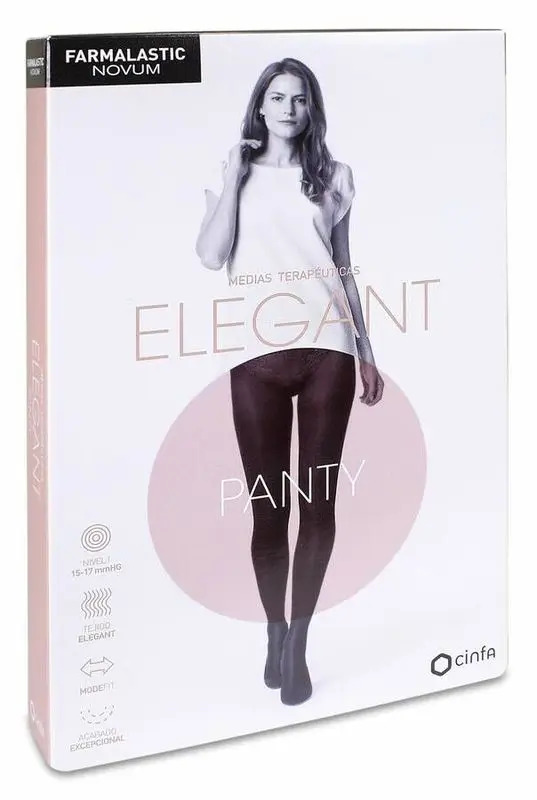 Farmalastic Novum Elegant Panty Caviar, Talla 0