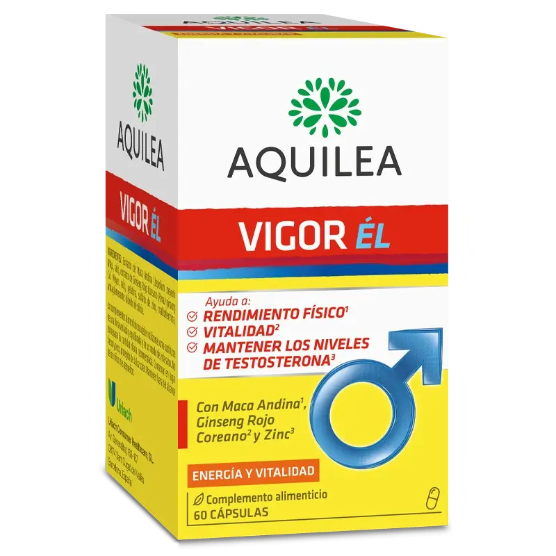 Aquilea Vigor Él, 60 Cápsulas