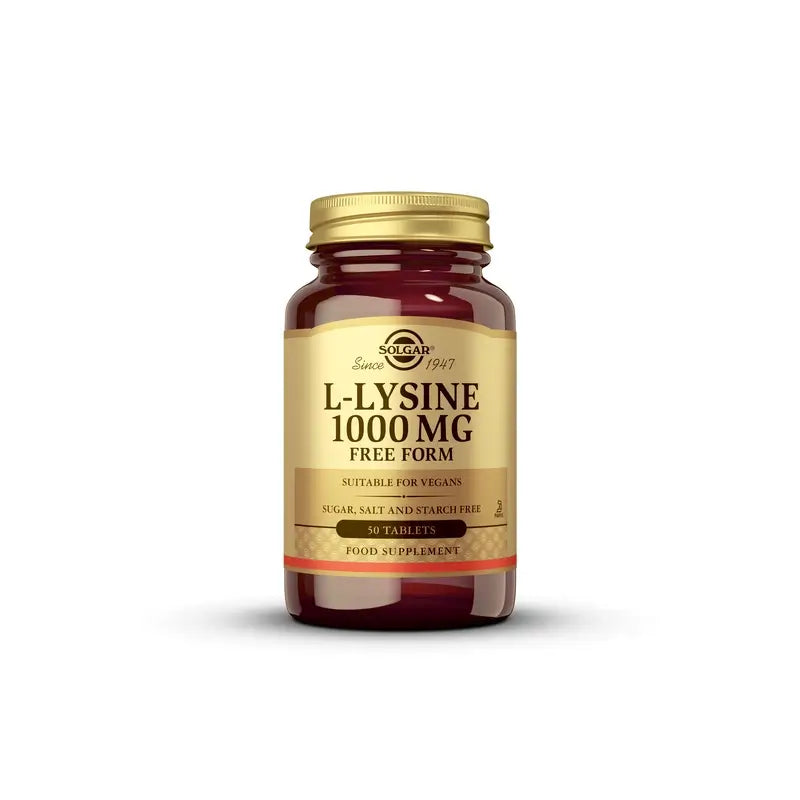Solgar L-lisina 1000mg, 50 Comprimidos
