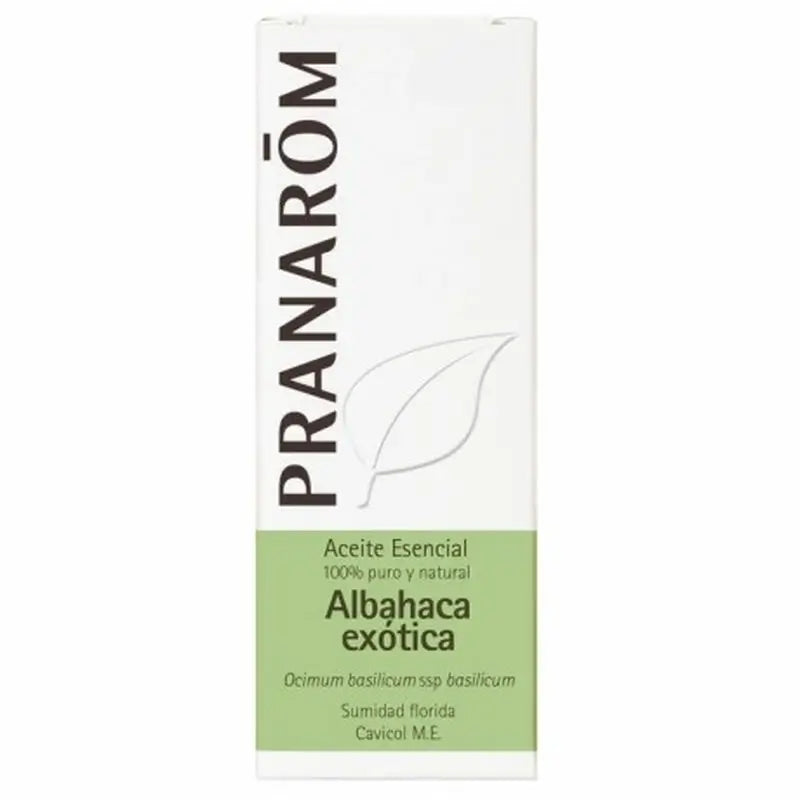 Pranarom Aceite Esencial Albahaca Exótica, 10ml
