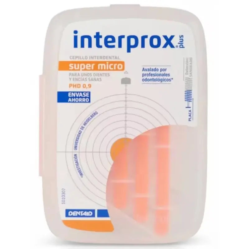 Interprox Plus Cepillo Dental Interproximal Super Micro 10 unidades