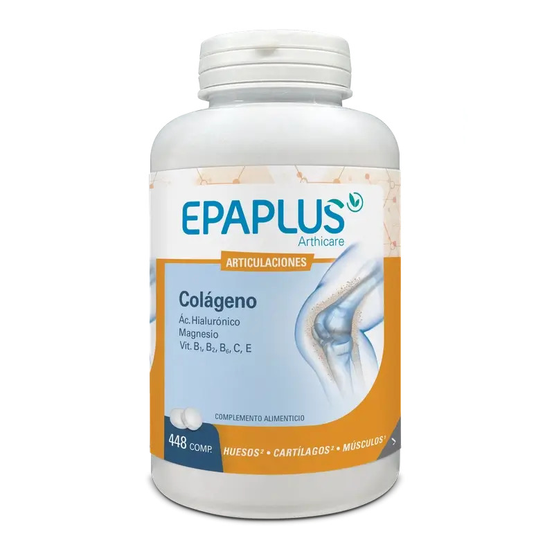 Epaplus Arthicare Colágeno Antiox Magnesio +Ácido Hialurónico , 448 comprimidos