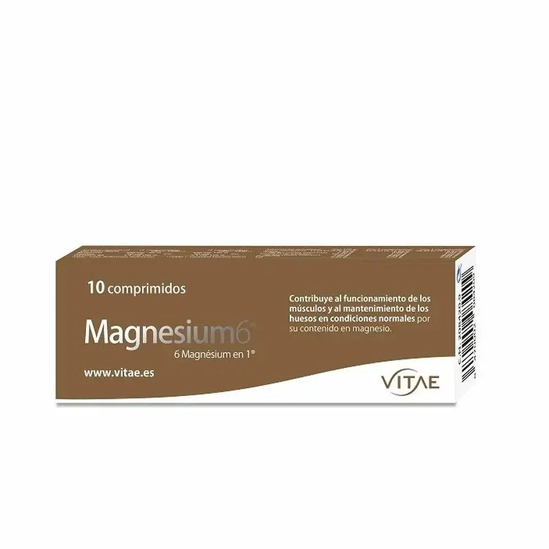 VITAE Magnesium6 REDUX, 10 comprimidos