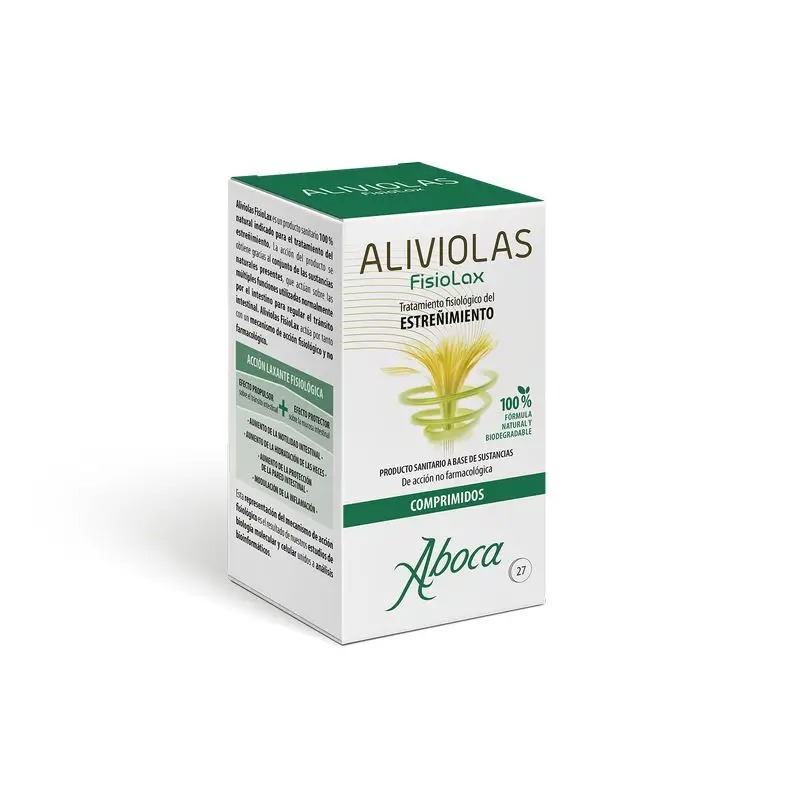 Aboca Aliviolas Fisiolax Estreñimiento, 27 Comprimidos