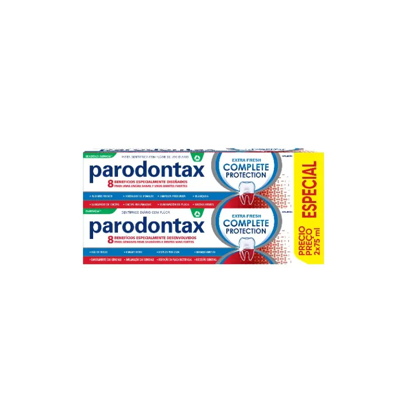 Parodontax Pack Complete Protection Pasta De Dientes, 2x75 ml