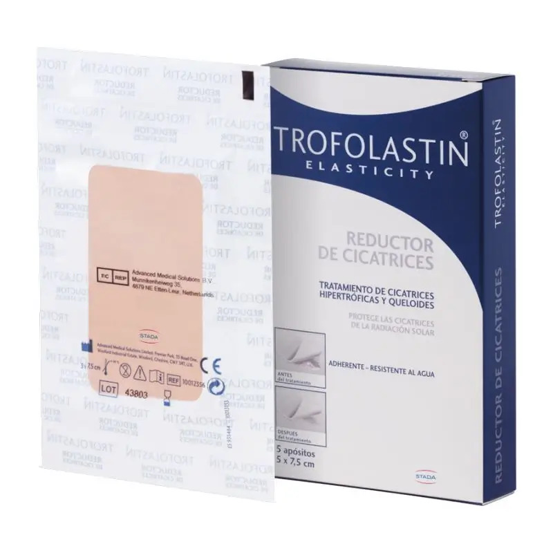 Trofolastin Reductor Cicatrices 5 x 7,5 cm, 5 Parches