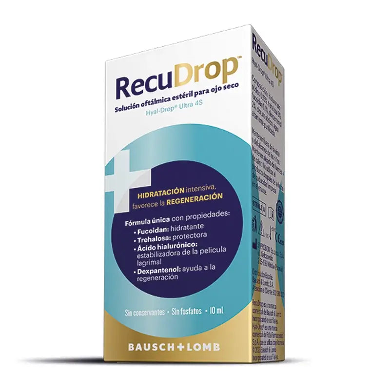 Recudrop Solución Oftámica Ojo Seco , 10 ml
