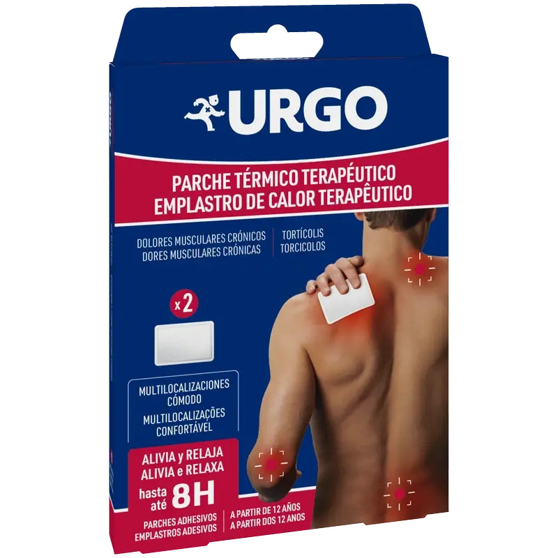 Urgo Parche Térmico Terapéutico , 2 unidades