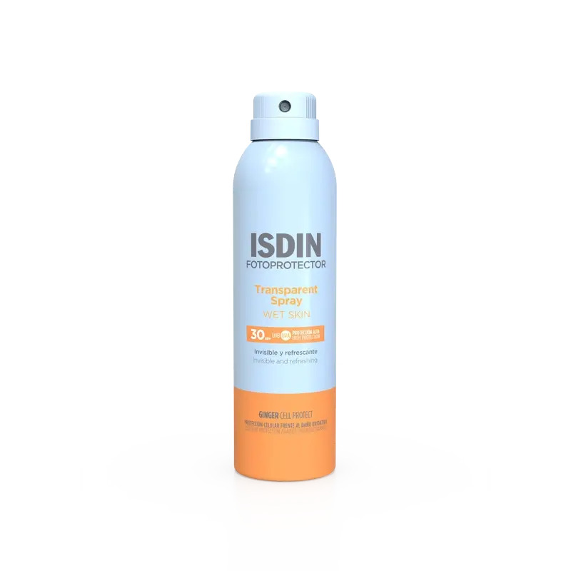 Isdin Transparent Spray Wet Skin Spf 30 250 Ml