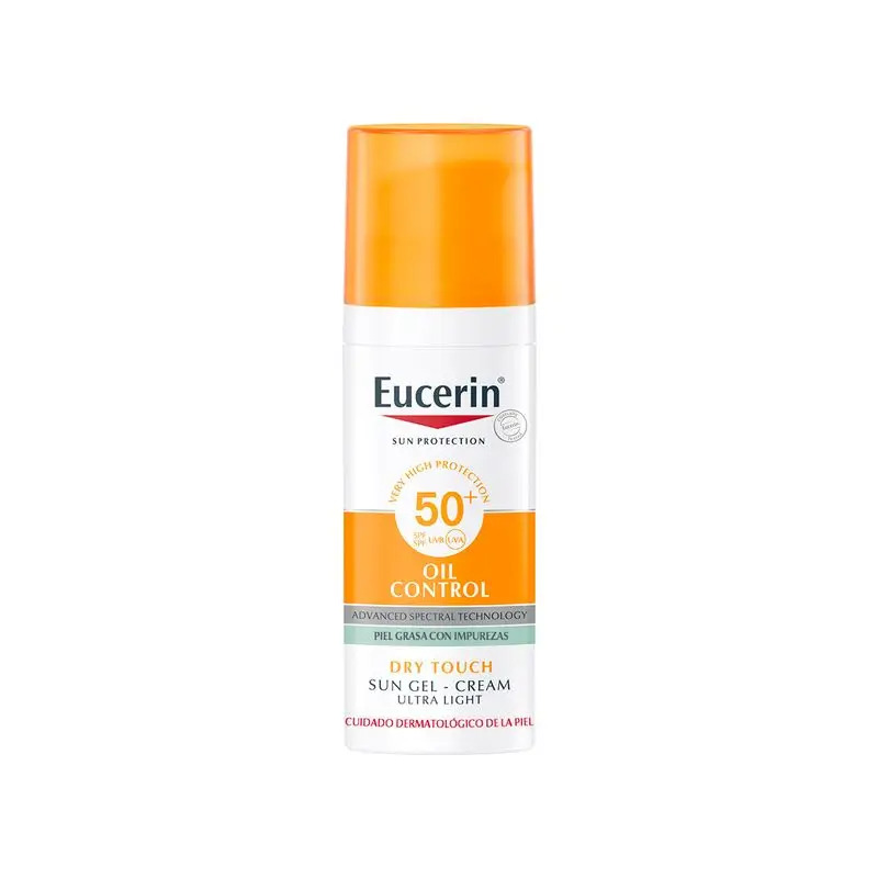 Eucerin Oil Control Dry Touch Solar Gel SPF 50+, 50 ml