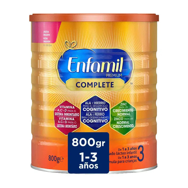 Enfamil Complete 3 Leche de Crecimiento, 800 gr
