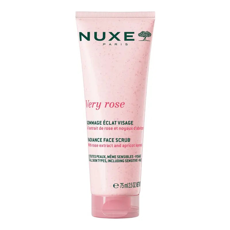 Nuxe Exfoliante Suave Luminosidad Very Rose , 75 ml