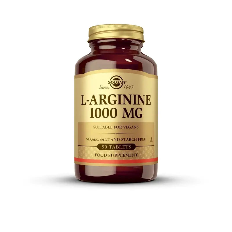 Solgar L-arginina 1000mg, 90 Comprimidos