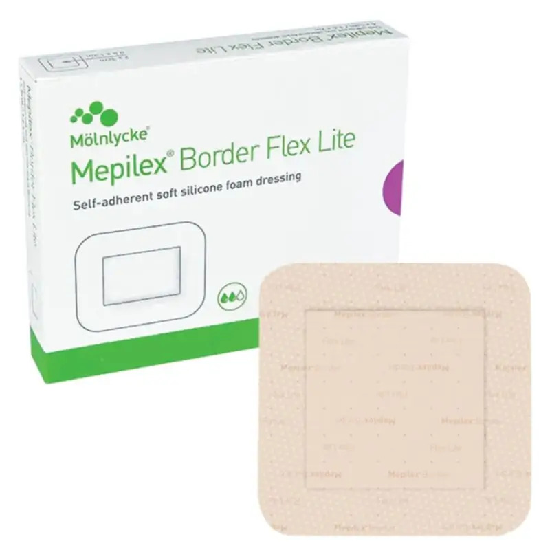 Mepilex Border Flex Lite Apósito 15X15 cm, 3 unidades