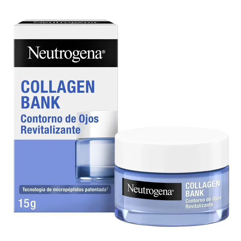 Neutrogena Collagen Bank Contorno De Ojos Revitalizante Crema Gel , 15 ml