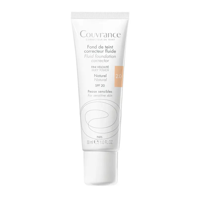 Avène Couvrance Maquillaje Fluido Natural SPF 20 Oil Free 30 ml
