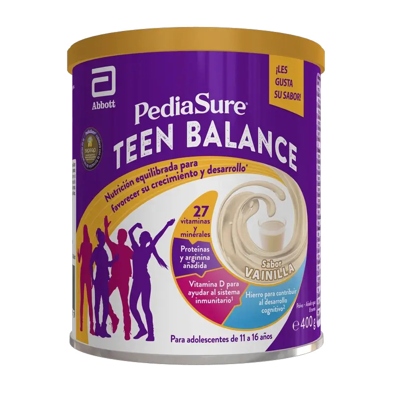 Pediasure Teen Balance Vainilla Adolescentes, 400 gr