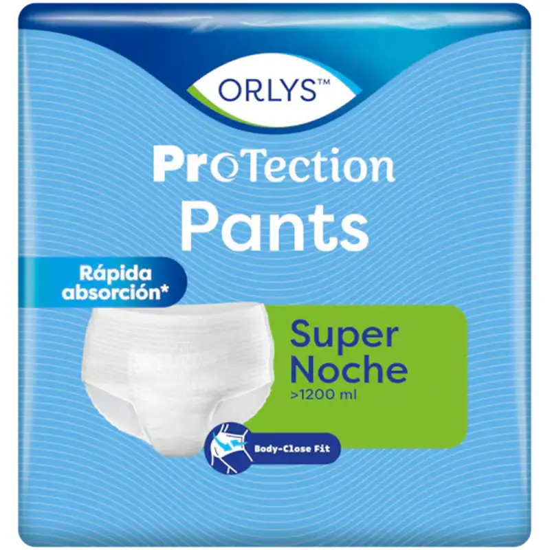 Orlys Protection Pants Supernoche Mediano , 80 unidades