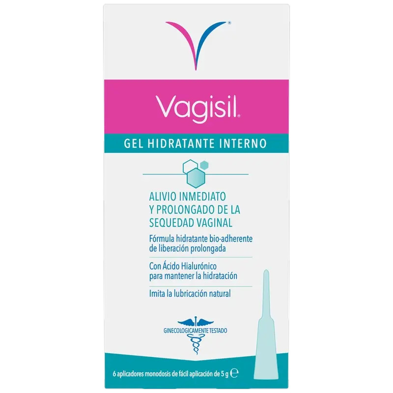 Vagisil Gel Hidratante Interno 6 Aplicadores 5 ml