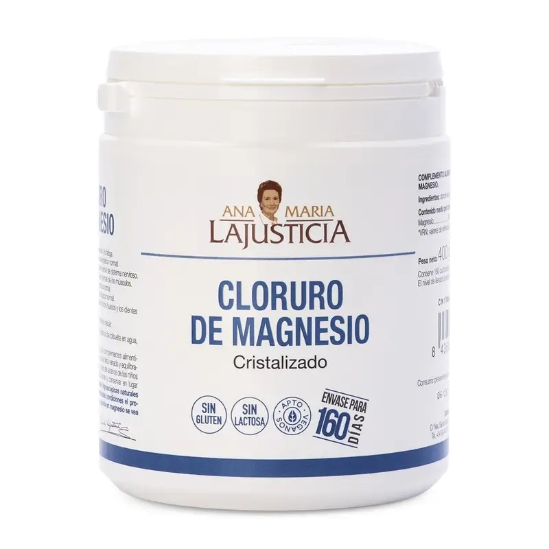 Ana Maria Lajusticia Cloruro de Magnesio Cristalizado, 400 gr